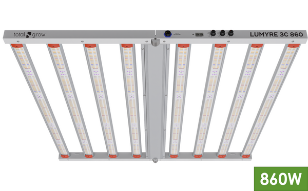TotalGrow Lumyre 860W 3-Channel, 8-bar Light